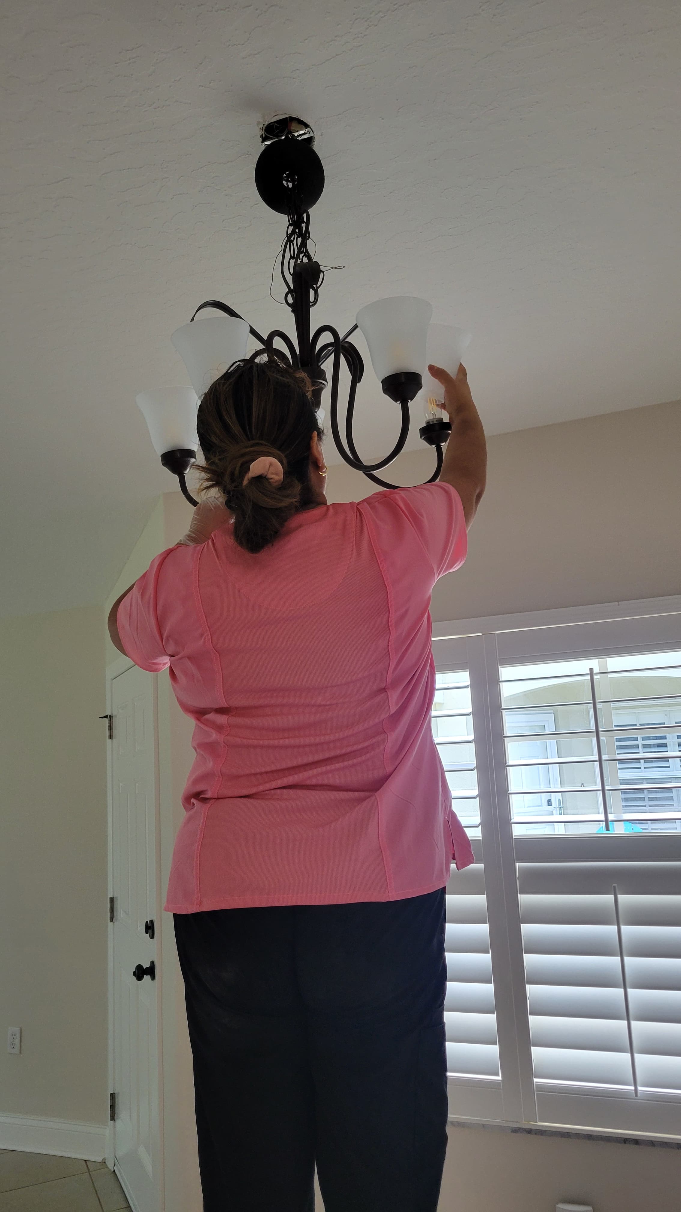 Professional house cleaning result in a Brevard County home