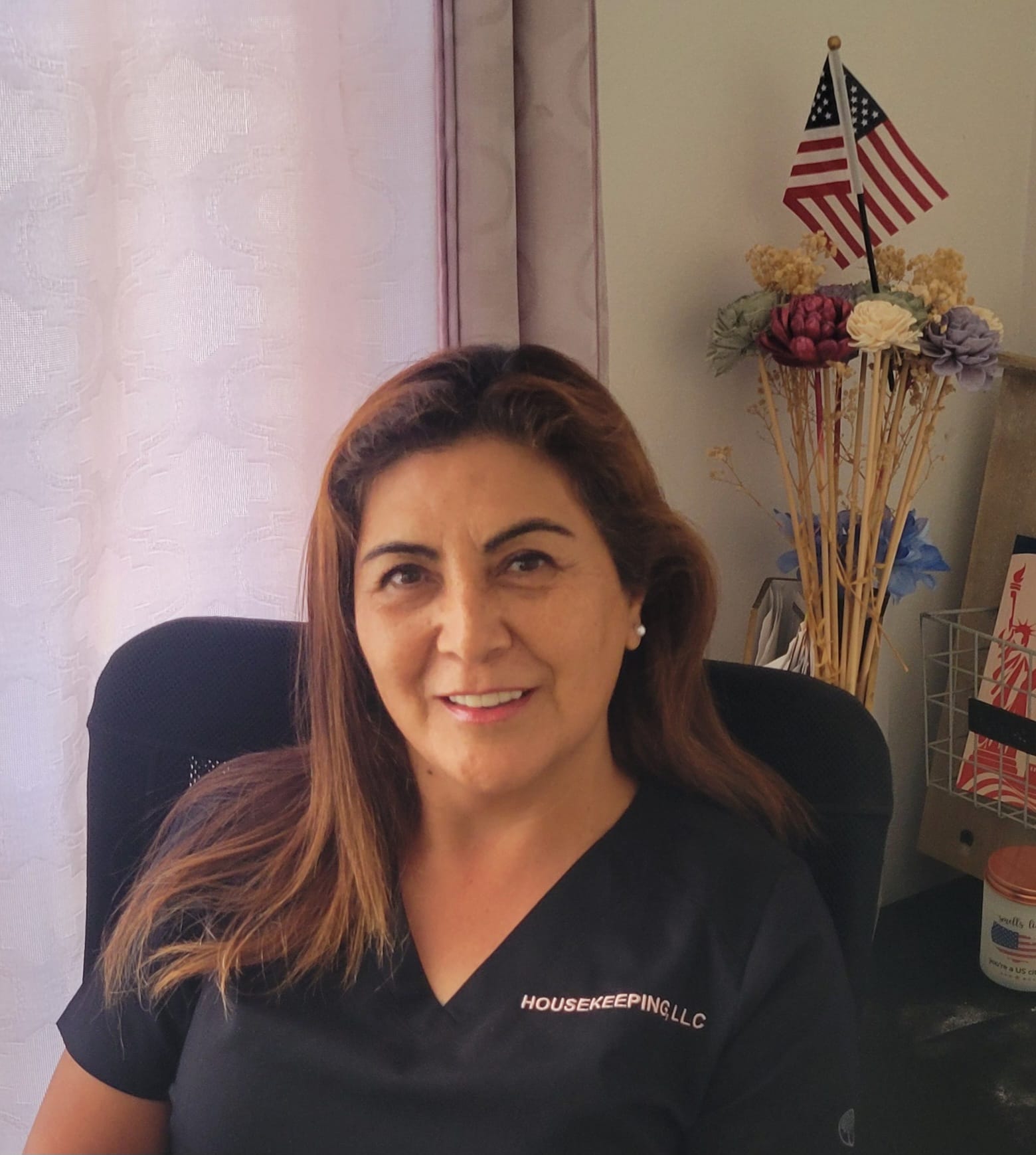 Ivonne Kelley, owner of HOUSEKEEPING, LLC